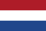 The flag of the Netherlands.
